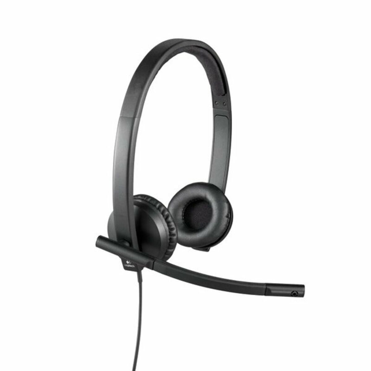 Slúchadlá z diadému Logitech H570e Čierna